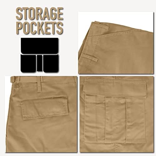 רוטקו BDU מכנסי מטען קצרים מכנסיים קצרים של גברים חיצוניים