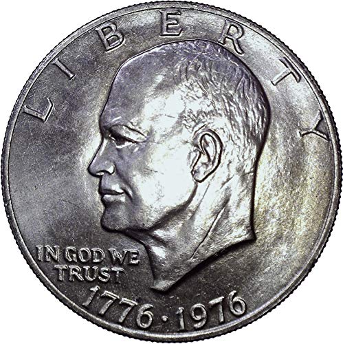 1976 אייזנהאואר אייק דולר 1 $ מבריק לא מחולק