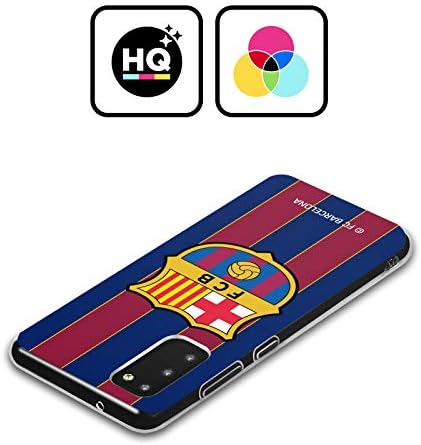 עיצובים של תיק ראש מורשה רשמית FC ברצלונה הבית 2020/21 ערכת קרסט רכה מארז תואם לסמסונג גלקסי S22 Ultra 5G