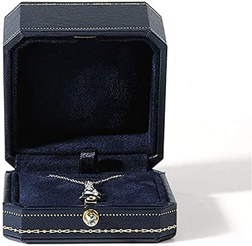 קופסא אחסון תכשיטים טבעת תליון צמיד שרשרת קופסאות תכשיטים מארז טבעת מתומן טבעת קופסא קופסאות קופסאות תכשיטים עגילים מחזיק קיבולת גבוהה