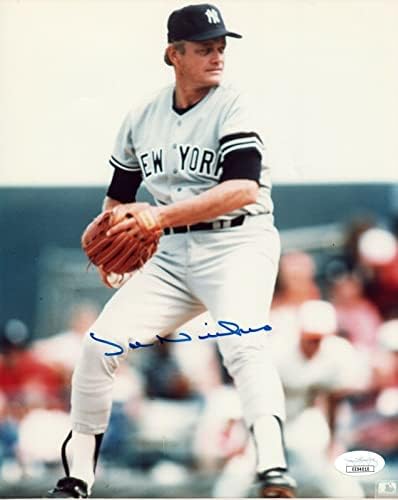 JOE NIEKRO ניו יורק ינקי חתום צילום חתימה מצילום JSA COA 8x10 - תמונות MLB עם חתימה