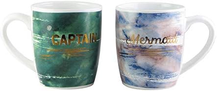 סט ספל קפה אטלייה אטלייה/קפטן קפטן, 3.6x2.5x4, מולטי