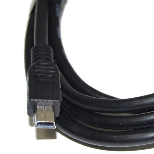 HQRP ארוך 6ft USB עד מיני כבל USB תואם ל- Lenovo ThinkVision LT1421 צג נייד