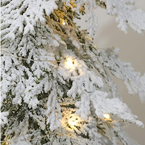 עץ חג המולד מלאכותי 100 סמ/39.3 אינץ 'שולחן עבודה קטן עץ חג המולד מיני נוהר מחט מחט עץ חג המולד לחג המולד עונתי עונתי עונש עץ חג המולד