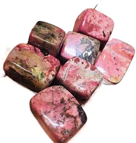 טלוני אבן חן טבעית גביש מלוטש רודוניט אבן נלהבת