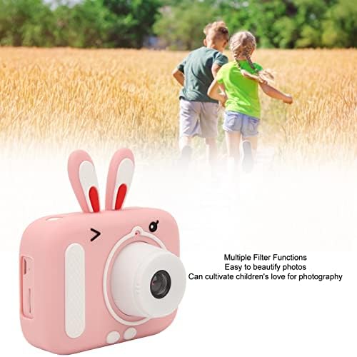 צעצוע מצלמה לילדים, מצלמת סלפי לילדים מסך 2.0 אינץ ' 1080 וידאו 2000 וולט מצלמות וידאו דיגיטליות לפעוטות עם צעצוע נייד פלאש ל -3 4 5 6
