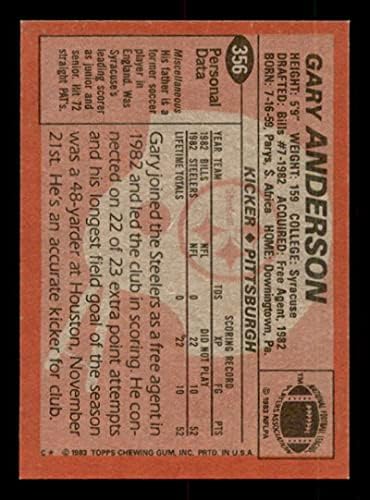 כרטיס טירון של גארי אנדרסון עקורים 1983 Topps 356