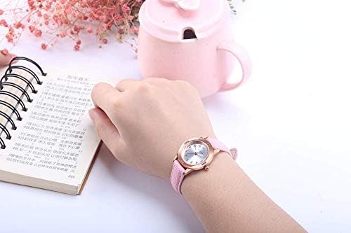 שעונים עבור בנות תלמיד שעון עבור מתנת סטודנטים שעונים עבור נערות גילים 11-15 פשוט יפן קוורץ מזדמן עור רצועת שעונים עבור גבירותיי אופנה