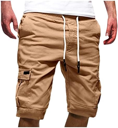 מכנסיים קצרים של Menkomg1, מכנסי מטען מרובי כיסים חיצוניים מכנסיים קצרים מטענים מרובי פונקציה מכנסיים קצרים טקטיים גזעים קרביים נמתחים
