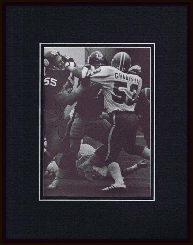 ג'ון קולב חתום מסגר 11x14 תצוגת צילום JSA Steelers - תמונות NFL עם חתימה