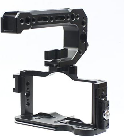 ערכת כלוב מצלמה של Feichao ZV1 תואמת לתושבת סיומת Sony ZV1 וידאו DSLR מייצב
