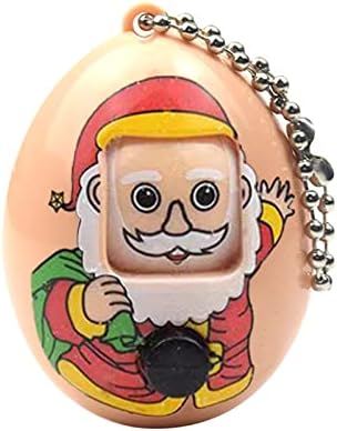 ביטוי פנים תליון מנחש ביצים מחזיקי מפתחות חג המולד SANTA STANTA החלפת פאי עוגה