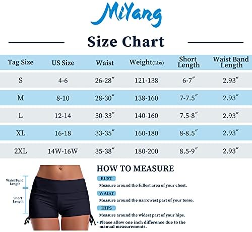 מיאנג נשים לשחות מכנסיים קצרים חוף מכנסיים ביקיני תחתון מתכוונן עניבת יוגה מכנסי ריצה
