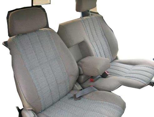 כיסויי מושבים של דורפיט, מתאימים לשנת 1995-2000 טקומה 60/40 כיסויי מושב ספסלים מפוצלים. שזוף רכב רכב