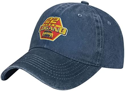 Giwero joey_logano 22 מכונית קאובוי כובע Boven Trucker Adad Devent מתנה סגירת אבזם מתכווננת Sunhat Unisex