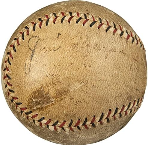 המשחק החתום בג'ים ת'ורפה משנת 1920 השתמש בשימוש רשמי בבייסבול בייסבול רשמי PSA DNA COA - משחק MLB נעשה שימוש בייסבול