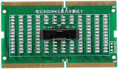 זיכרון מחברת כרטיס בדיקה לשימוש כפול עם אור, SO-DIMM Analyzer בודק אבחון כרטיס בדיקת כרטיס בדיקת מחשב נייד DDR234