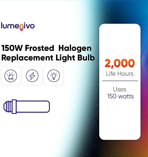 החלפת 150 וולט לנורה חלבית של יוטום על ידי לומניבו-לדוגמנות אור, תאורת צילום, סטרוב סטודיו, תאורת מסלול, נברשות-26 בורג בינוני-2300 קראט