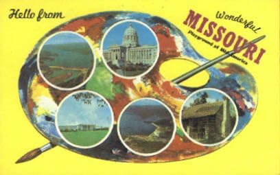 ברכות מ, גלויה של מיזורי