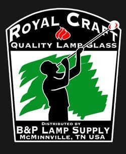 B&P LAMP® 1 7/8 אינץ 'על 10 1/2 אינץ' ארובה מנורת זכוכית ברורה למנורות וינטג 'וסגנון עתיק