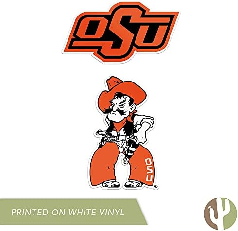 אוניברסיטת אוקלהומה אוניברסיטת OSU Cowboys מדבקה ויניל מדבקות נייד בקבוק מים נייד