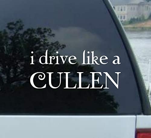 אני נוהג כמו פגוש חלון מדבקה של Cullen Winde