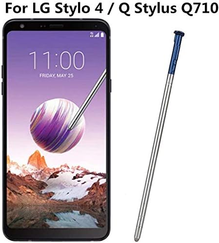 2 pcs stylo 4 החלפת עט LCD Touch Touch Stylus עט עבור LG Stylo 4 / Q Stylus / Q8 2018 Q710 כל הדגם Stylus Pen +Sim Card Pin Blue