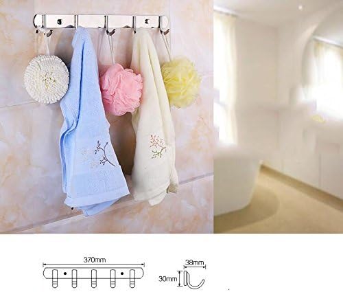 KMMK מדף אמבטיה בית ， מתלה מגבת ， מדף מקלחת נירוסטה 304 סט תליון חומרת אמבטיה ומבטיח איכות