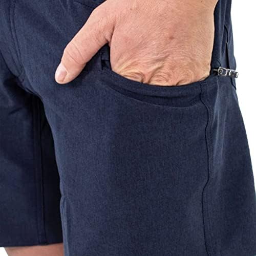מכנסיים קצרים לרכיבה על רכיבה על רכיבה על ידי מועדון לנשים עם רמה 2 עם רמה 2 - מכנסי אופניים בגודל 7 אינץ 'עם אניה נשלפת של Chamois