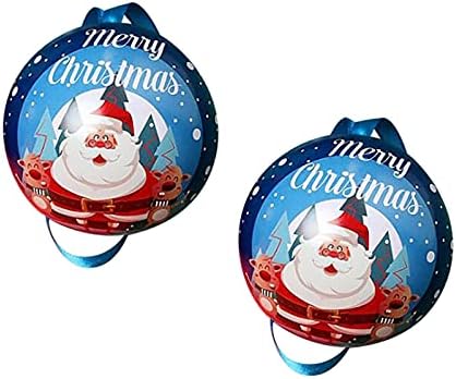 168או8 קראט קופסת ממתקים לחג המולד צנצנת ממתקים קופסא אריזת כדור מתנה קישוטי ערב חג המולד לזקנים