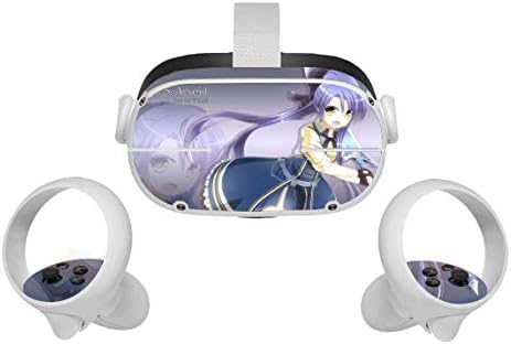 Eiyuu densetsu anime oculus Quest 2 Skin vr 2 אוזניות עורות ובקרות באביזרי מדבקות מדבקות מדבקות