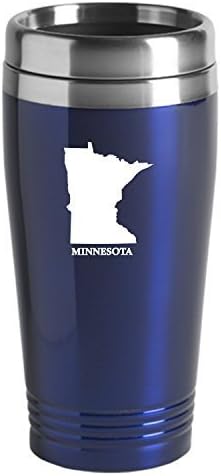 16 עוז כוס מבודד מפלדת אל חלד - מתווה מדינת מינסוטה - מתווה מדינת מינסוטה