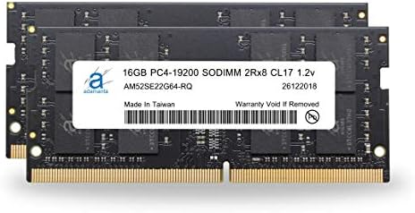 Adamanta 32GB שדרוג זיכרון תואם לשנת 2017 Apple iMac 27 רשת רשתית 5K תצוגה DDR4 2400MHz PC4-19200 SODIMM 2RX8 CL17 1.2V דרגה דרגה RAM