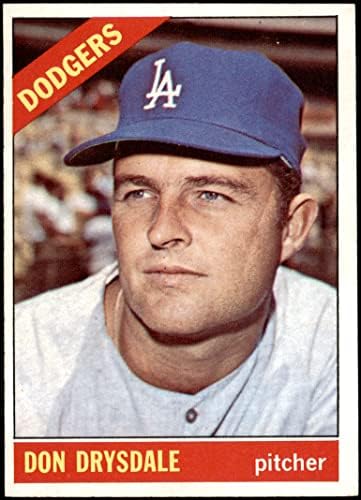 1966 Topps 430 דון דריסדייל לוס אנג'לס דודג'רס אקס/MT Dodgers