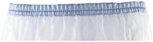 קרני טאפי בריחת שתן למבוגרים מכנסיים מכנסיים מכנסי חיתול עם 1 כחול מותניים כחול