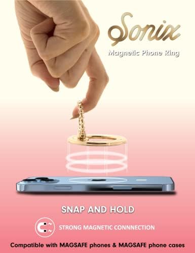 SONIX CLEAR CASE + טבעת מגנטית ל- Magsafe iPhone 14 Plus