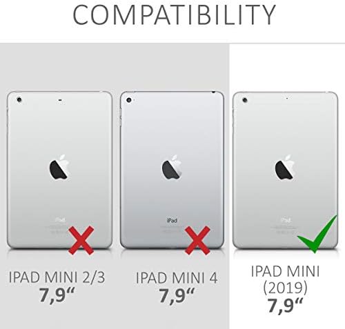 CWMobile Crystal Case התואם ל- Apple iPad Mini 5 - TPU סיליקון מגן כיסוי חכם - שקוף
