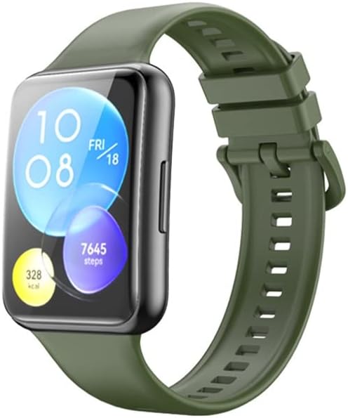 צפו ברצועות, להקות צפייה להחלפה עבור Huawei Watch Fit 2 צמיד כף היד גומי רך אביזרי שעון חכם מספר צבעים רצועת סיליקון רצועה חדשה 2022 רצועות
