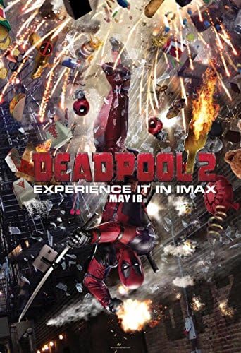 Deadpool 2-13 X19 פוסטר סרט פרומו מקורי גרסת IMAX Ryan Reynolds