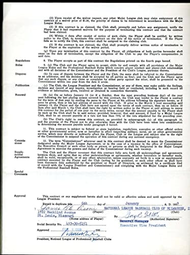 וורן ג 'יילס בירדי טבטס ג' ים פיסוני חתם על חוזה עם שחקנים אחידים ב-1959