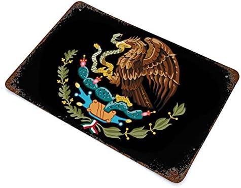 תמונות קיר רטרו דגל מקסיקו מתכת