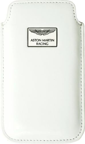מארז עור טלפונים ניידים של אסטון מרטין - אריזה קמעונאית - לבן