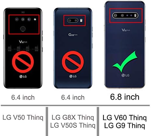 אוסופטר ל- LG V60 THINQ מארז לבנות נשים ספיחת הלם גמישות טלפון נייד גמיש מכסה עבור LG V60