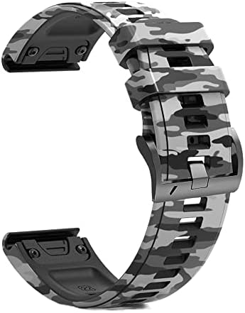 Sawidee 26 22 ממ שחרור מהיר שחרור מהיר עבור Garmin Fenix ​​7 7x 6x Pro 5x 5 פלוס 3 HR MK2 EasyFit Smart Watch להקת שורש כף היד Correa