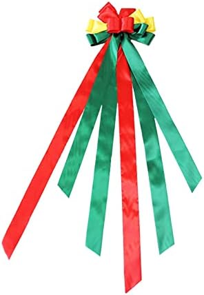 פיסול ידידות חג המולד צבע גדול בקשת עץ חג המולד עליון איות קשת קשת קישוט לחג המולד קישוטים וקישוטים לחג המולד