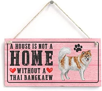 חובבי כלבים ציטוט שלט בוסטון טרייר בית הוא לא בית בלי כלב מצחיק עץ מצחיק שלט כלב שלט כלב לוחית כפרי בית כפרי