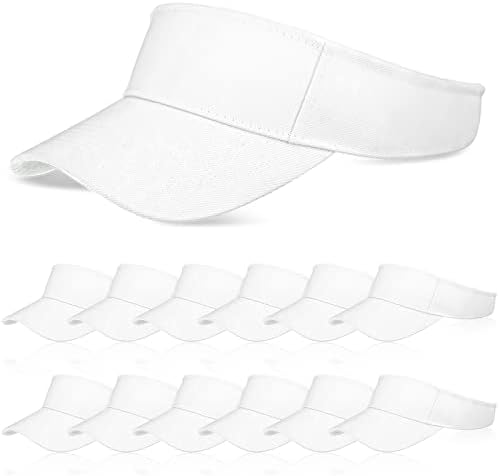 פונטר 12 יחשב מגני שמש כובעי מגן ספורט לבן כובע הגנה על UV לנשים גברים טניס כדורגל כדורגל כדור גולף