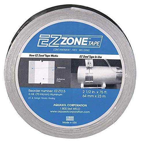Aquasol EZ-ZT2.5 קלטת אזור EZ, 2.5 רוחב, 1 דבק אזור אזור , אורך 75 '