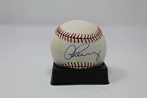 אלכס רודריגז החתום על חתימה על חתימה בייסבול OMLB - ניו יורק ינקי כוכב PSA - כדורי חתימה
