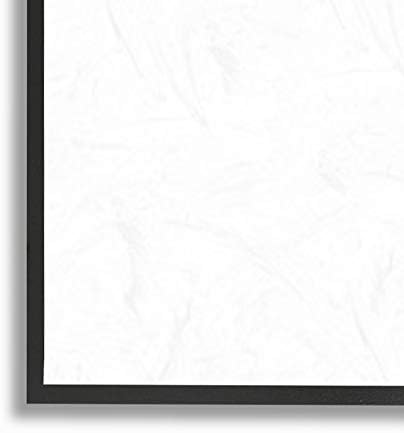 תעשיות סטופל יוגה אפרוחים משולש משולש מצחיק ציור בעלי חיים מצחיק, עיצוב מאת לוסיה הפפרנן שחור ממוסגר קיר אמנות, 12 x 12, צהוב